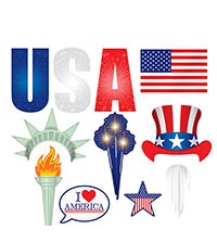 Patriotic Photo Booth Signs